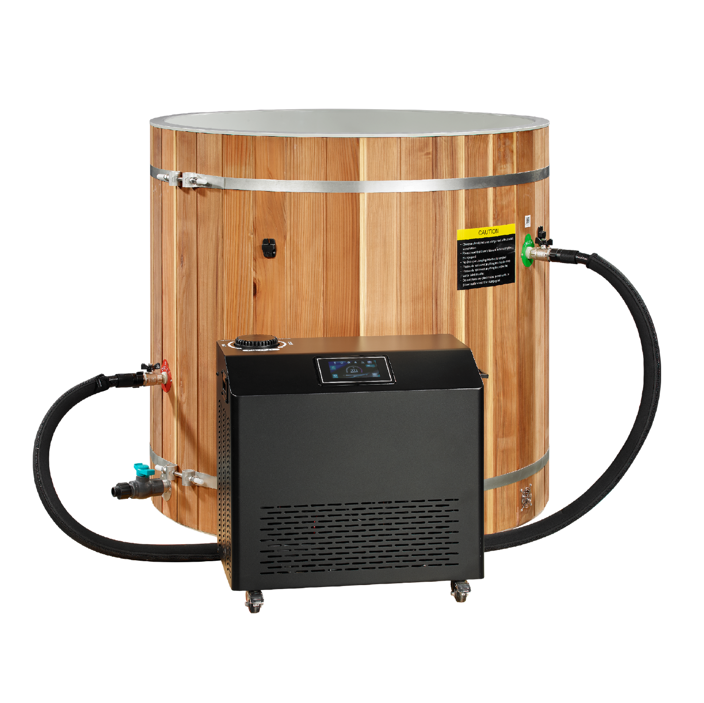Dynamic Cold Therapy PVC Barrel Cold Plunge | DCT-B-042-PLPC-34