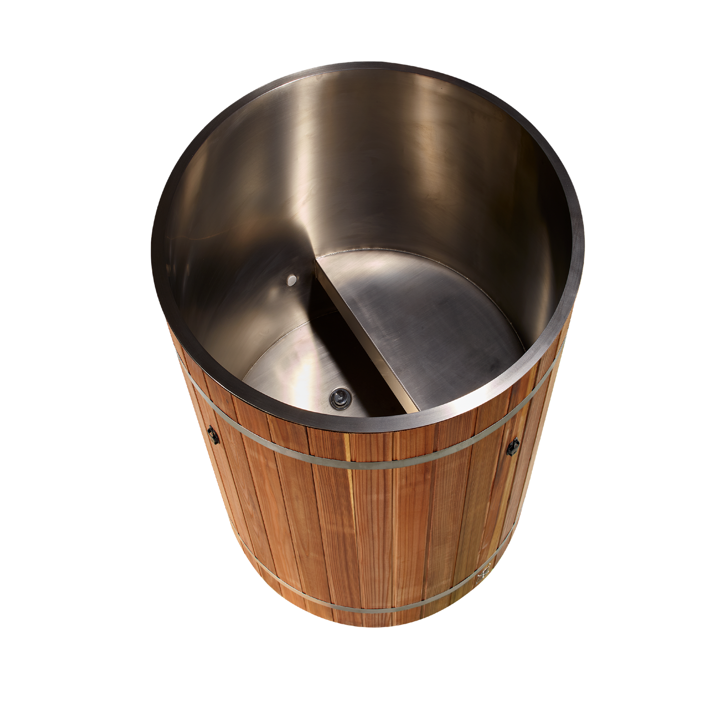 Dynamic Cold Therapy Barrel 304 Stainless Steel Cold Plunge | DCT-B-042-SSPC-34