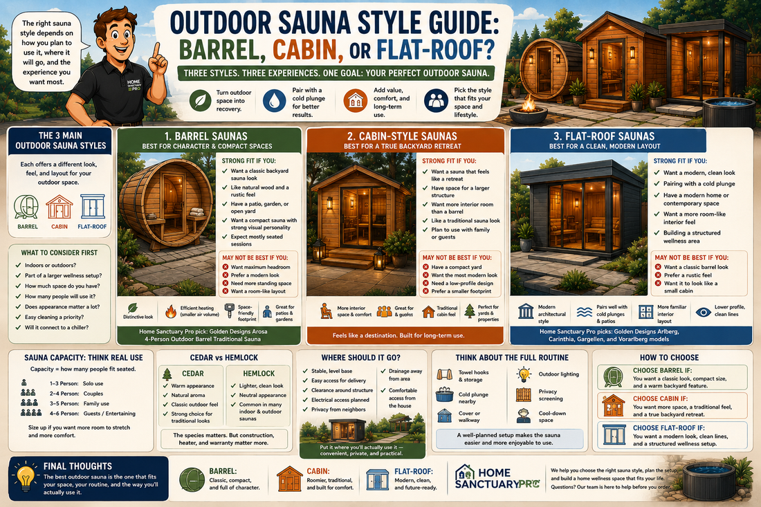 Outdoor Sauna Buying Guide