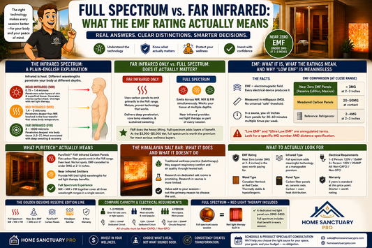 Full Spectrum vs. FAR Infrared Saunas