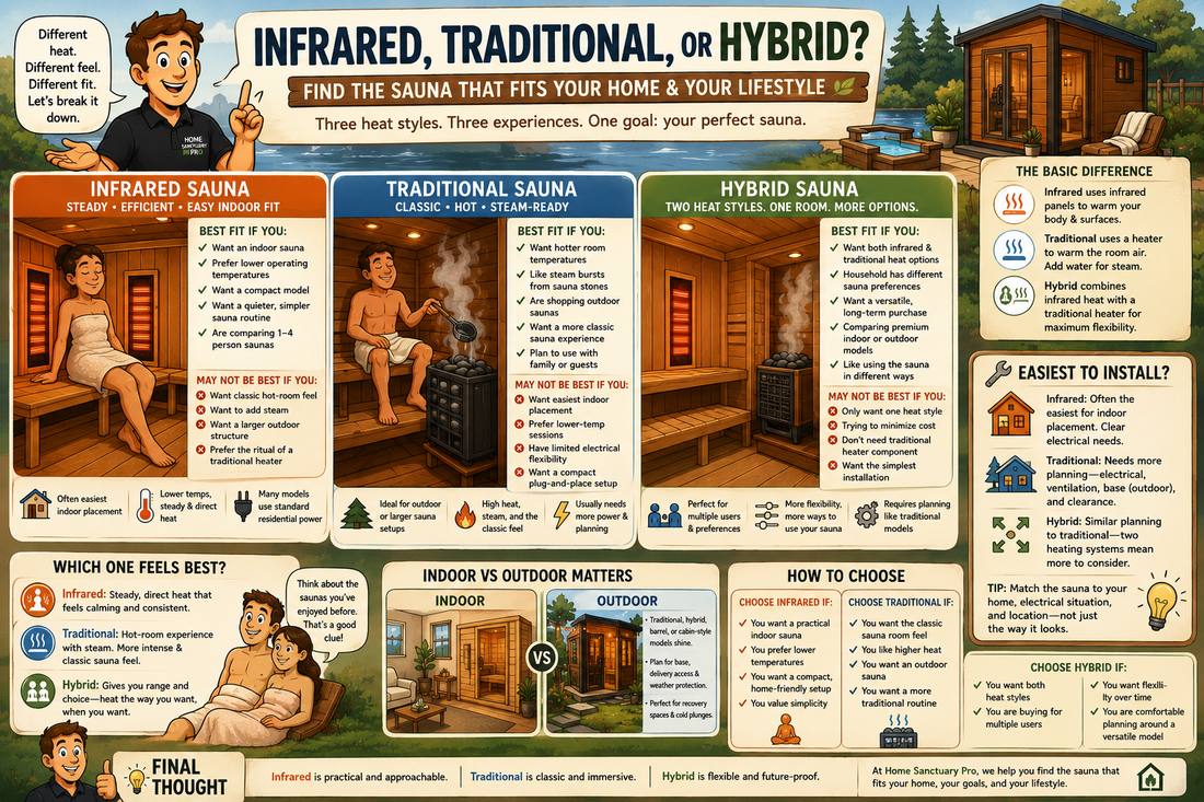 Hybrid Sauna Buying Guide