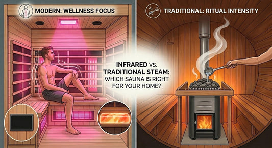 Infrared vs. Traditional Steam Sauna — Which Is Right for Your Home?