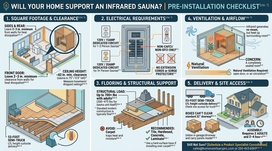 Will Your Home Support an Infrared Sauna? The Complete Pre-Installation Checklist