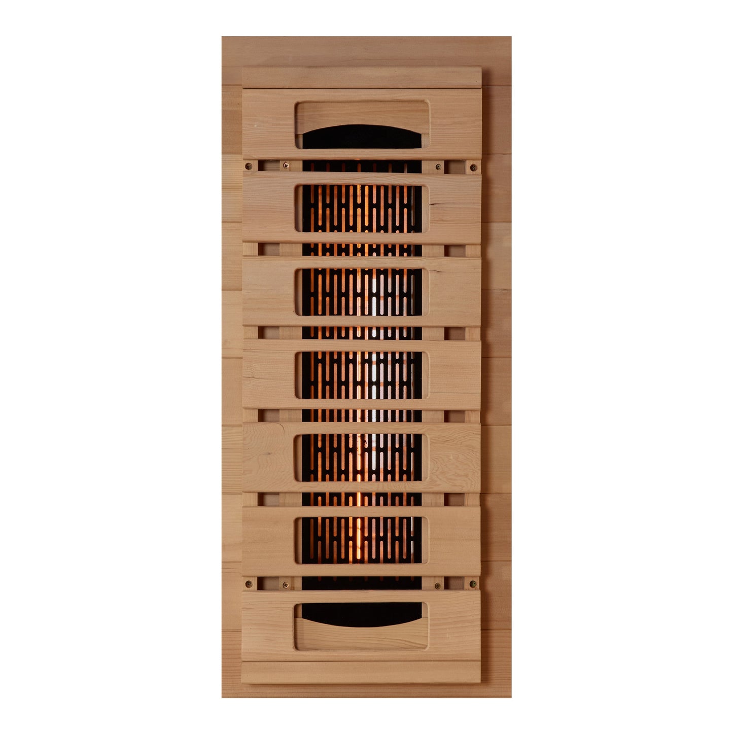Golden Designs "Reserve Edition" 1-Person Full Spectrum Infrared Sauna with Himalayan Salt Bar | GDI-8010-03