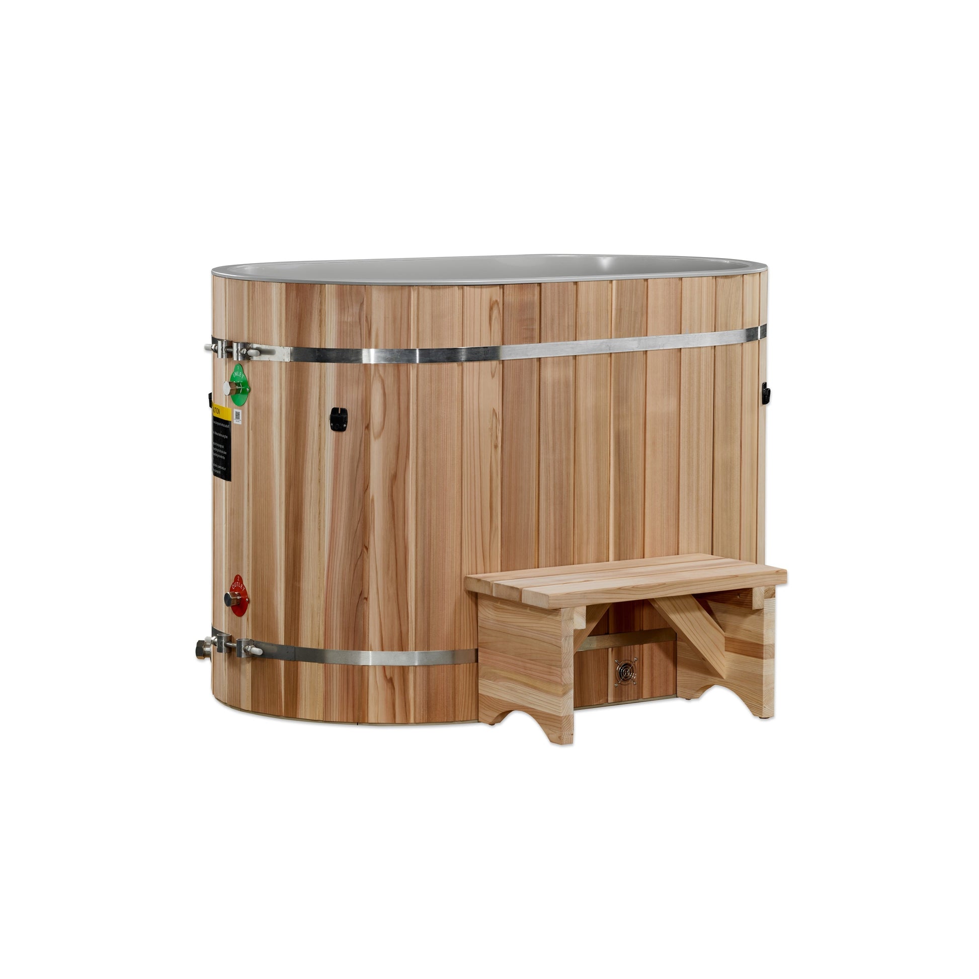 Dynamic Cold Therapy Oval Barrel Cold Plunge