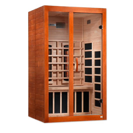 Dynamic "Santiago" 2-Person Full Spectrum Infrared Sauna | DYN-6209-03 FS