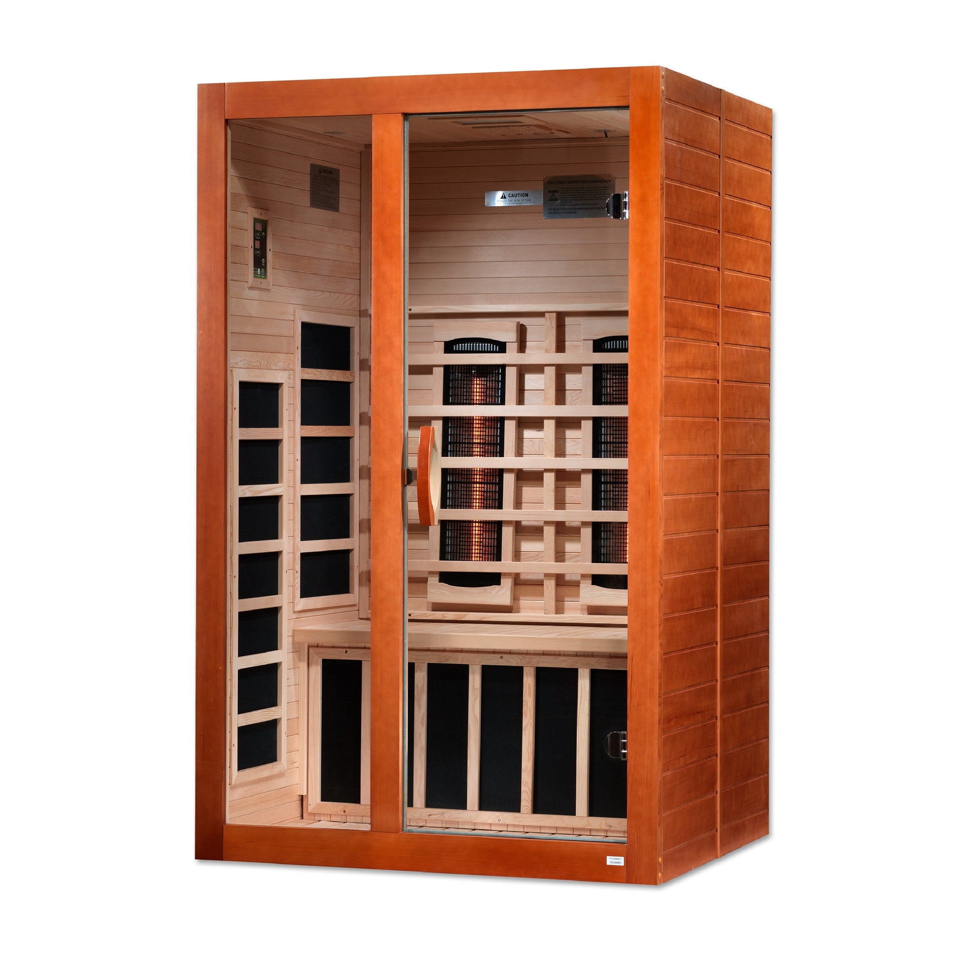 Dynamic "Santiago" 2-Person Full Spectrum Infrared Sauna | DYN-6209-03 FS