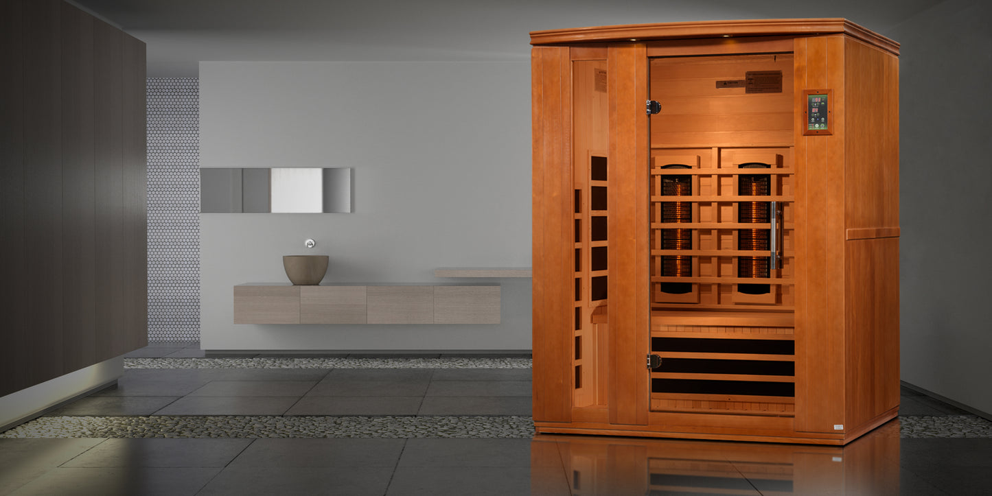 Dynamic "Lugano" 3-Person Full Spectrum Infrared Sauna | DYN-6336-03 FS