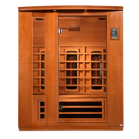 Dynamic "Lugano" 3-Person Full Spectrum Infrared Sauna | DYN-6336-03 FS