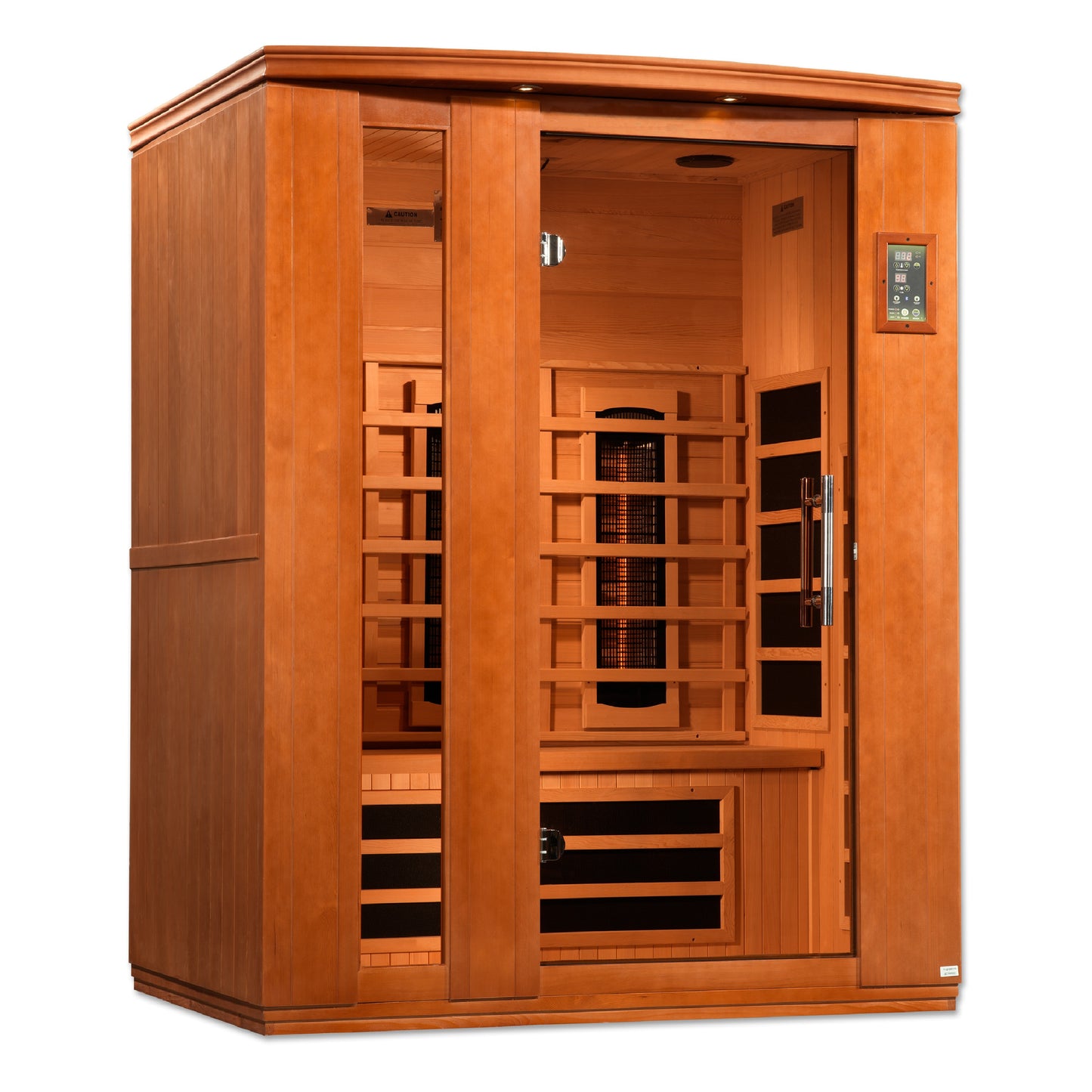 Dynamic "Lugano" 3-Person Full Spectrum Infrared Sauna | DYN-6336-03 FS