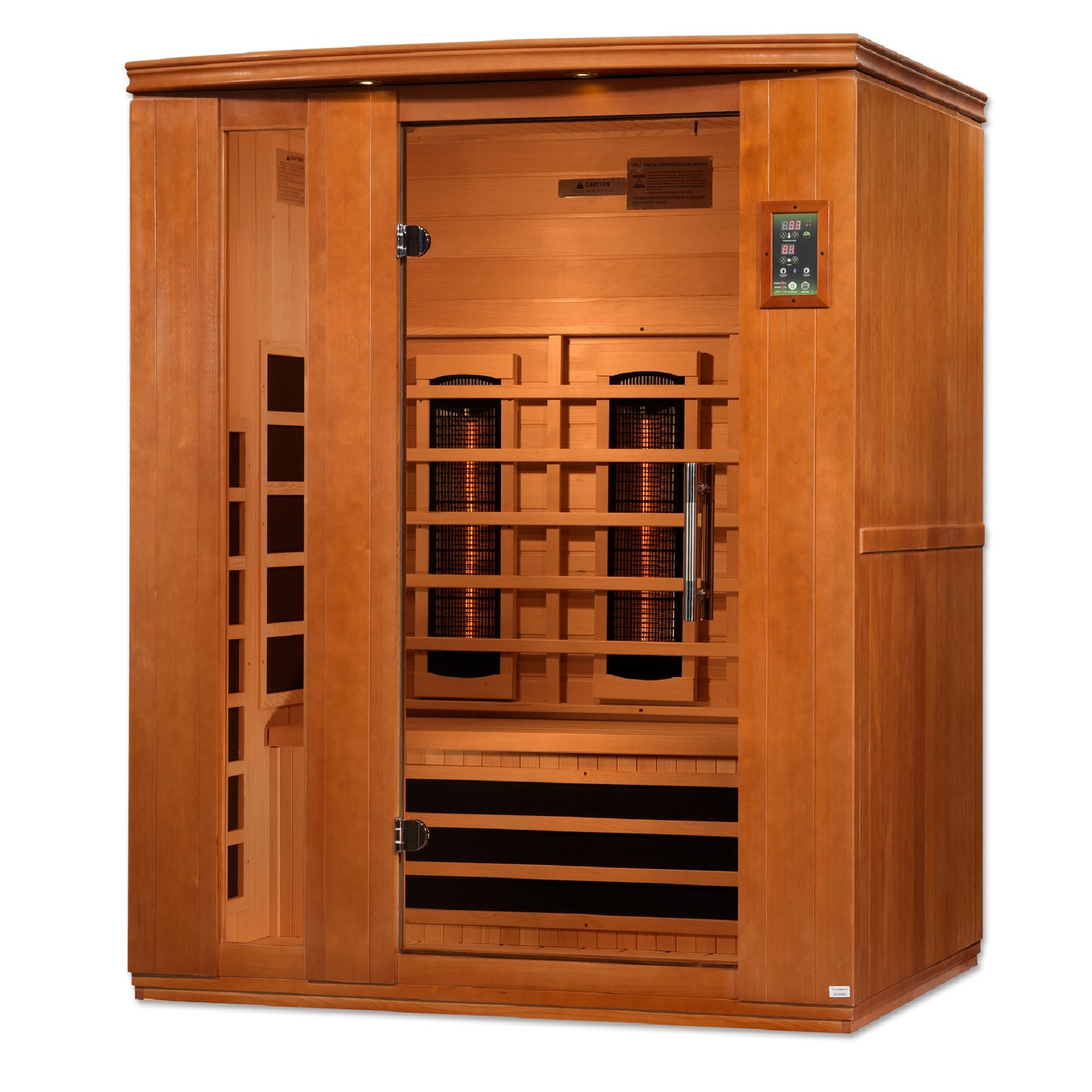 Dynamic "Lugano" 3-Person Full Spectrum Infrared Sauna | DYN-6336-03 FS