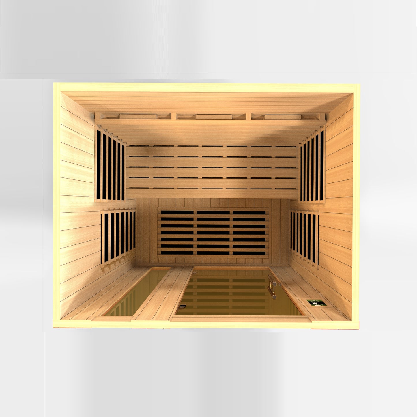 Dynamic "Lugano" 3-Person Full Spectrum Infrared Sauna | DYN-6336-03 FS