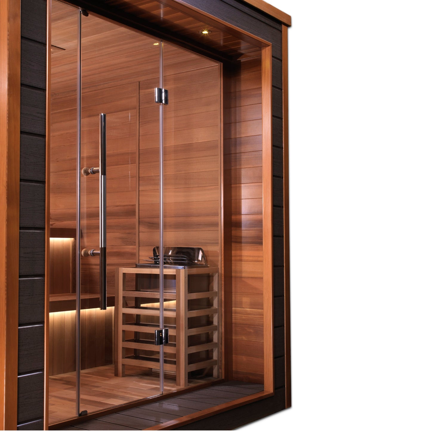 Bergen 6-Person Outdoor-Indoor Traditional Sauna
