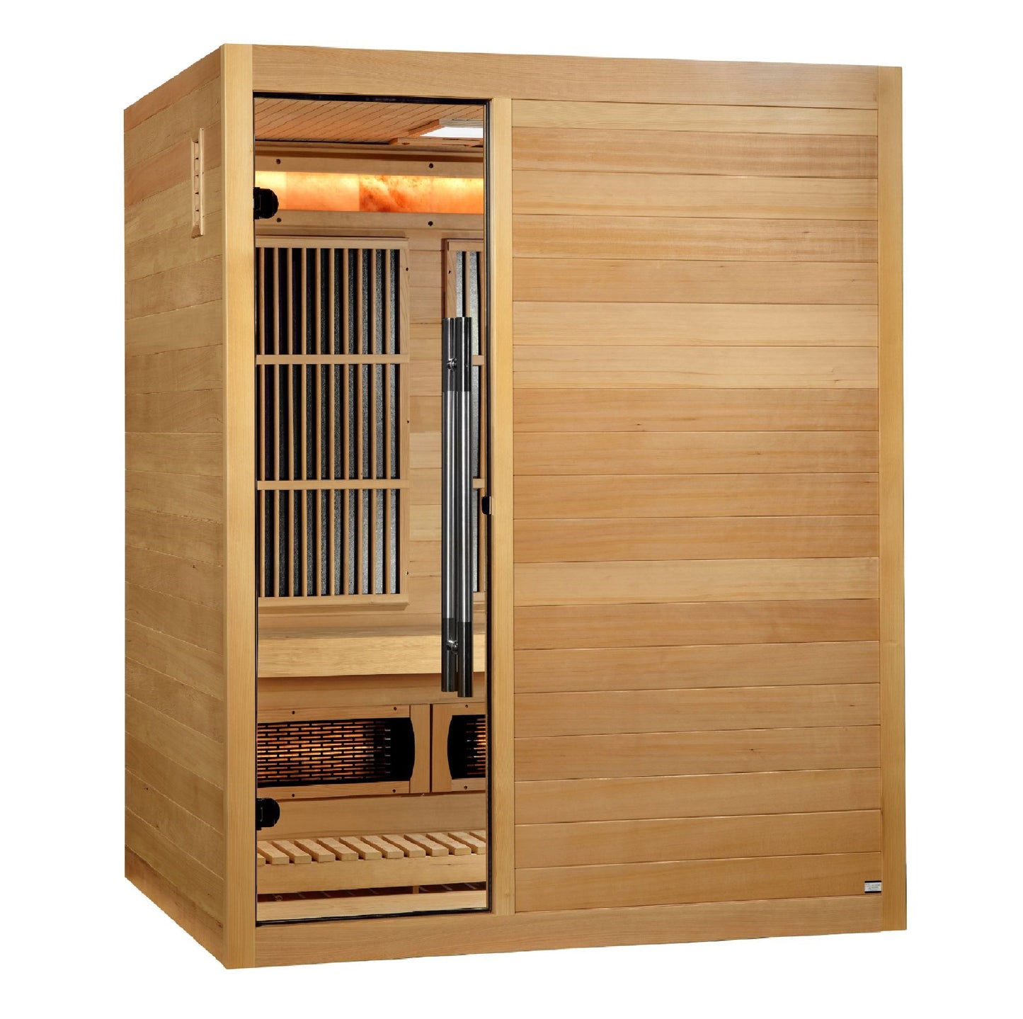 Golden Designs "Soria" 3-Person Indoor Hybrid Sauna | GDI-8330-01