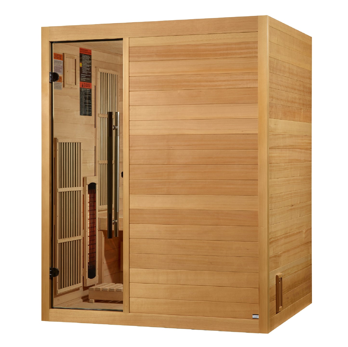 Golden Designs "Soria" 3-Person Indoor Hybrid Sauna | GDI-8330-01