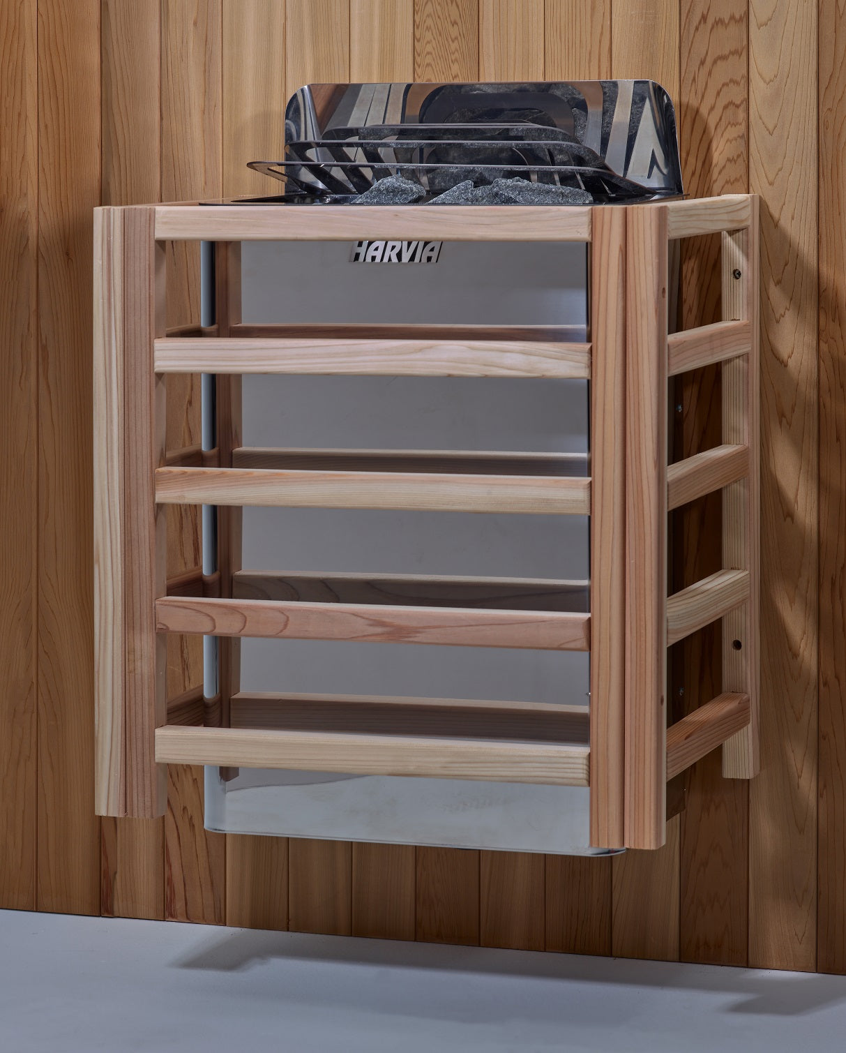 Gargellen 5-Person Hybrid Outdoor Sauna - Canadian Hemlock